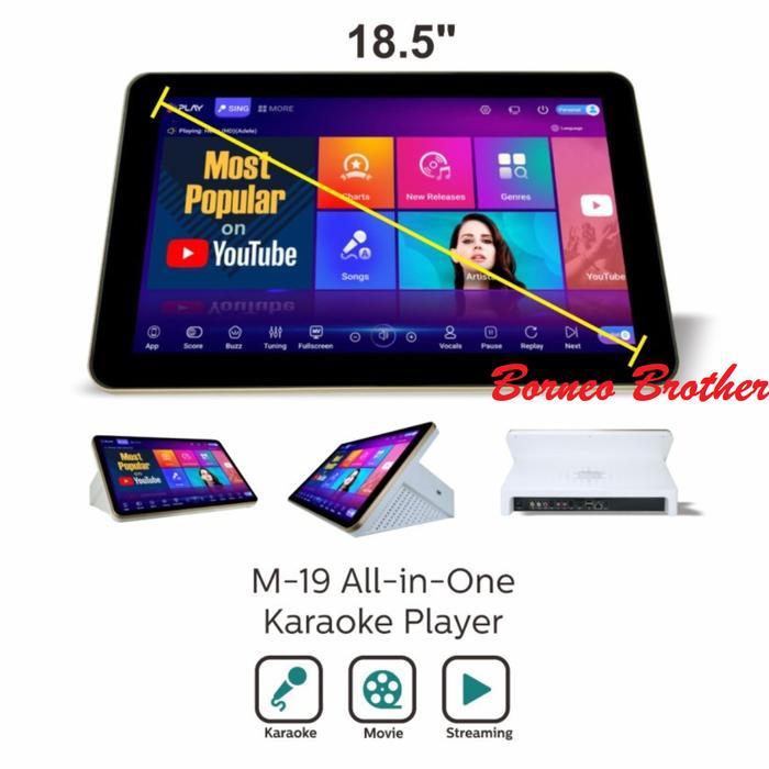Geisler Play M-19 M19 M 19 Original Player Karaoke Canggih 4Tb