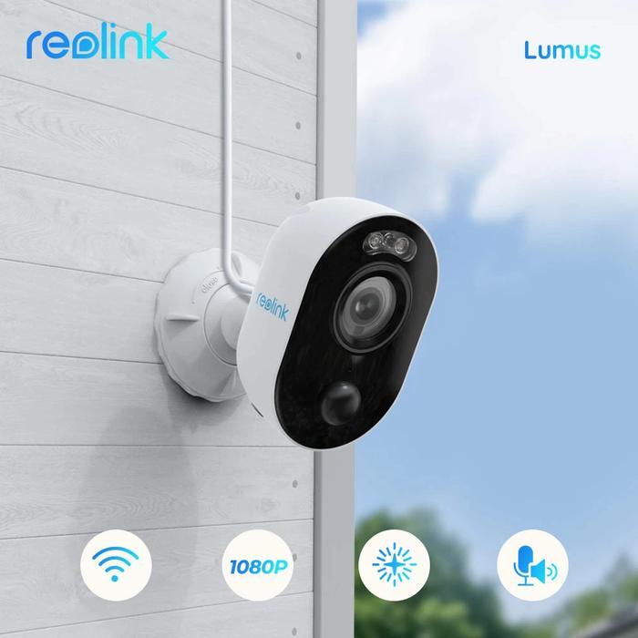 Reolink Lumus Wifi Outdoor Cctv With Color Night Vision Spotlight