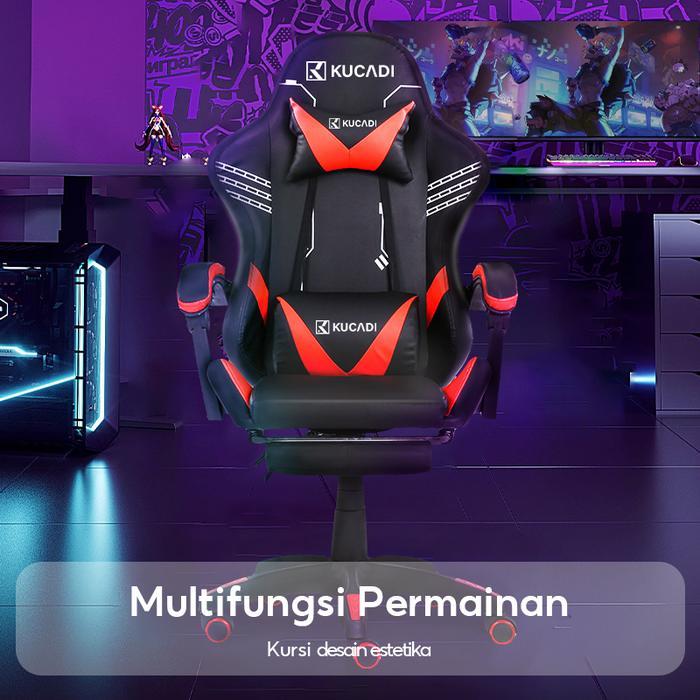 s55h- Kucadi Kursi Gaming / Kursi Gamers / Gaming Chair / Kursi Gamer
