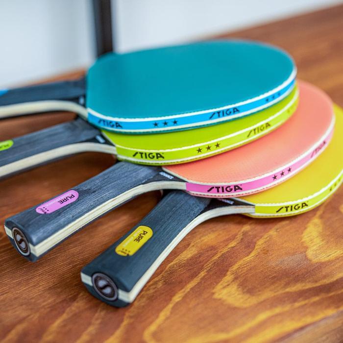Stiga Pure Color Advance - Termasuk Karet Bet Hobby Pingpong