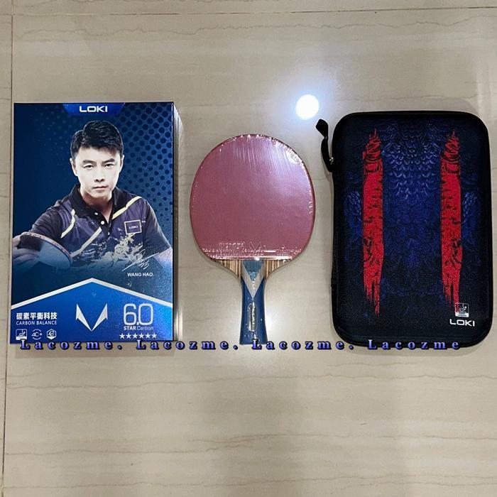Bat Pingpong Loki 6star Carbon ORIGINAL