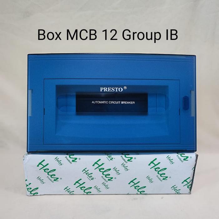 Presto Box MCB 12 Group 2812 IB Presto Automatic Circuit Breaker untuk Perlindungan Listrik Anda