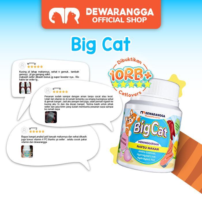 enimel- Big Cat - Vitamin Nafsu Makan & Gemukin - Dewarangga