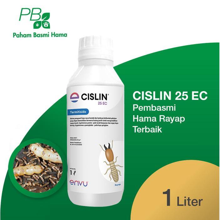 BERKUALITAS Cislin 25 EC - Anti Rayap - Bayer - Pembasmi Rayap - 1 Liter