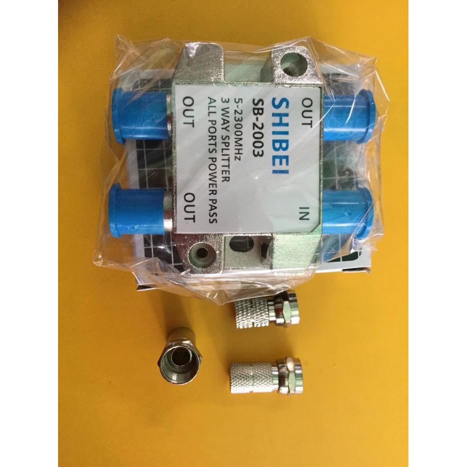 Sale Splitter Tv Cabang 3 / 3Way Splitter