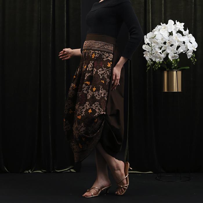 (COD) NONA RARA - ROZEGAIN SUKSMA P0515, ROK BATIK WANITA MODERN