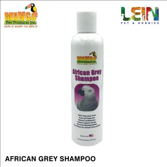 Mango Pet African Grey Shampoo Shampo mandi burung African Grey