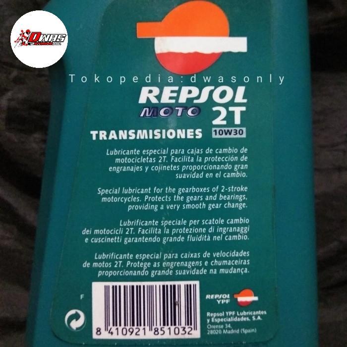 REPSOL TRANSMISIONES 2T OLI GEARBOX 2T BUKAN OLI SAMPING MOTORCYCLE MESIN