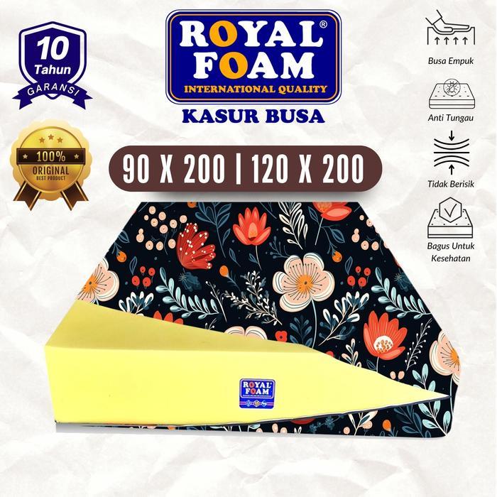 Rds - Kasur Busa Royal Foam D16 Uk 90X200 120X200 Single No.4 Double No.3 Garansi 10 Tahun