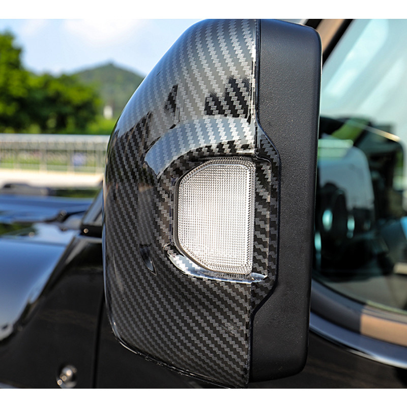 - Untuk Jeep Wrangler Jl 2018-2023 Aksesoris Mobil Krom Plastik Abs