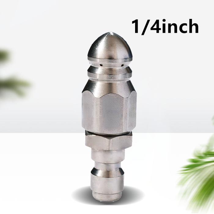 1/4inch Nozzle Tip Jet Cleaner Nozzle Pembersih Saluran Air Nozzle Pembersih Pipa/Nozzle Water Jet