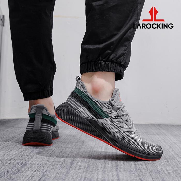 Larocking - Vortex Abu Sepatu Sneakers Running Gym Shoes Sports Outdoor Olahraga