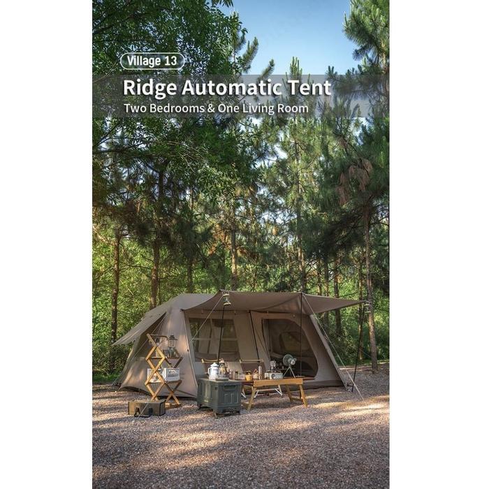 Tenda Village 13 Otomatis Camping / Glamping Naturehike Cnh22Zp004