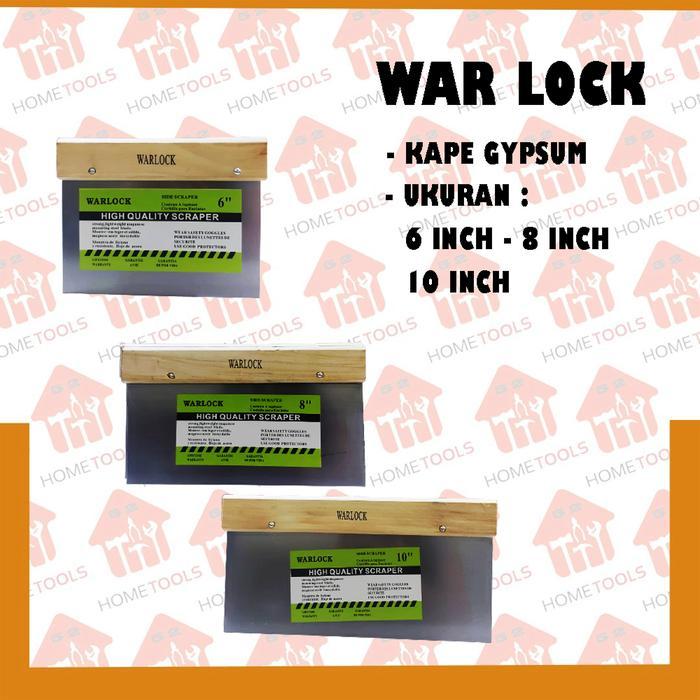 News Kape Gypsum Merk JUCO Varian UKuran 6" - 8" - 10" Kape Dempul