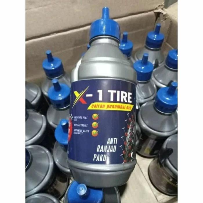 News PAKET 2BOTOL Cairan tubbless X-1tire cairan ban tubles 350ml + Selang