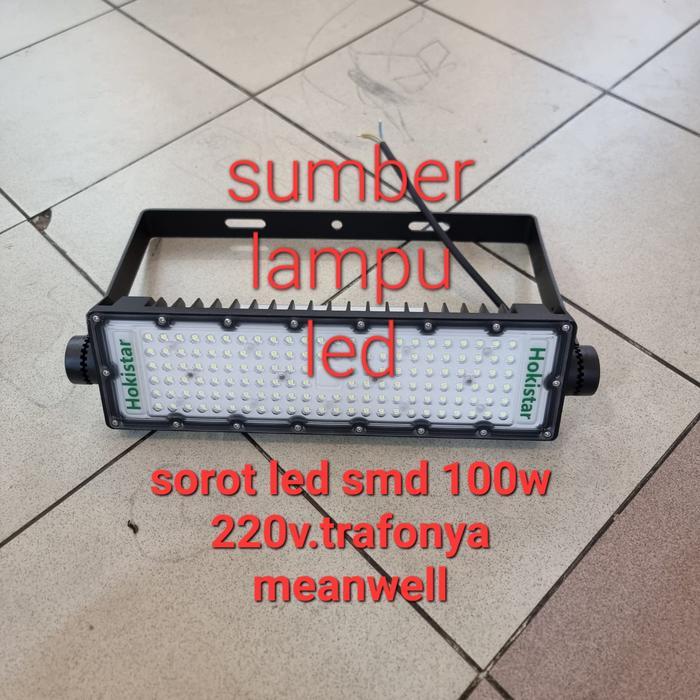 tembak led cob 100watt sorot led 100 watt 100w floodlight 100 w 220v