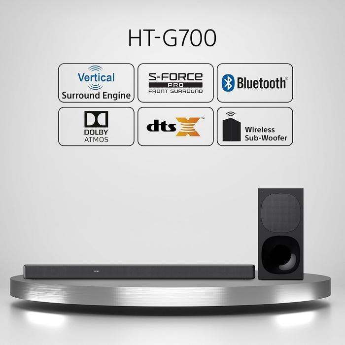 Sony Ht-G700 Soundbar With Bluetooth Dolby Atmos