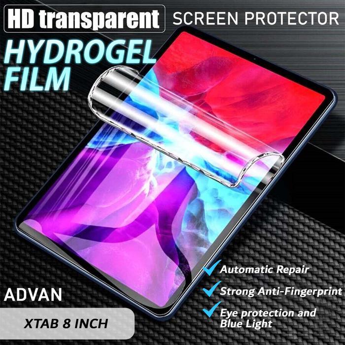 Stok Baru Hydrogel Film Advan XTAB Tablet 8 inch Screen Protector Anti Gores