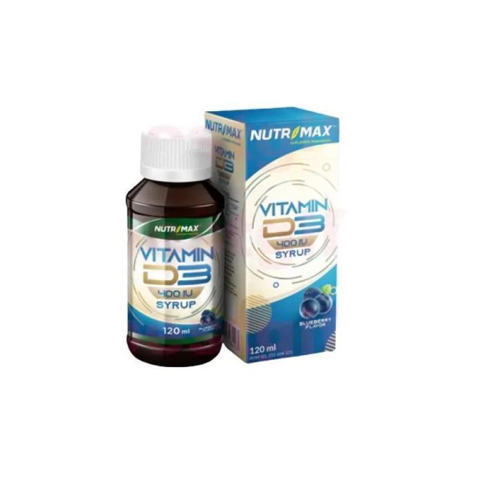 FIXXS- Nutrimax Vitamin D3 400 Iu Sirup 120 Ml / Vitamin D3 Anak / Kimia Farma