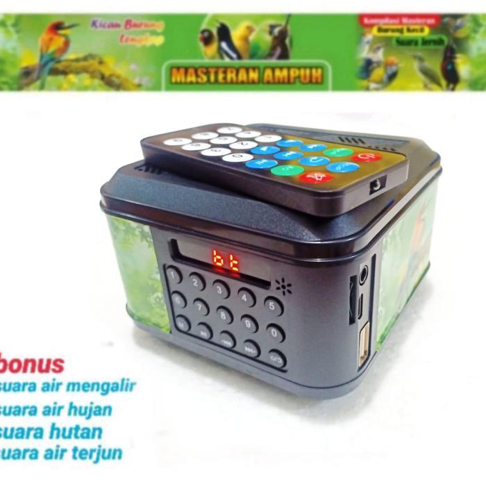MONCER GO MASTERAN BURUNG MP3 SPEAKER DITAL KICAU AUDIO SUARA ALAM
