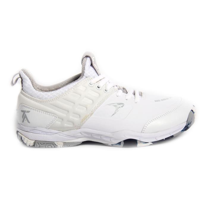 grvx0z- Flypower Rio Gold V1 Sepatu Badminton White Lite Grey Tontowi Ahmad Series Free Shoes