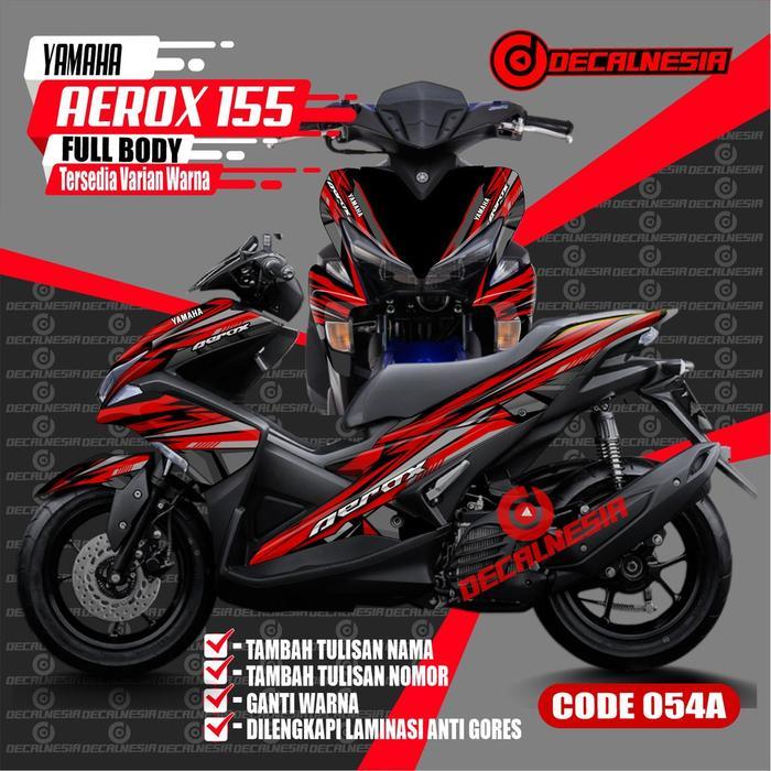 Stiker Decal Aerox 155 Old 2016 2017 2018 2019 Full Body Sticker Motor Yamaha Variasi Aksesoris