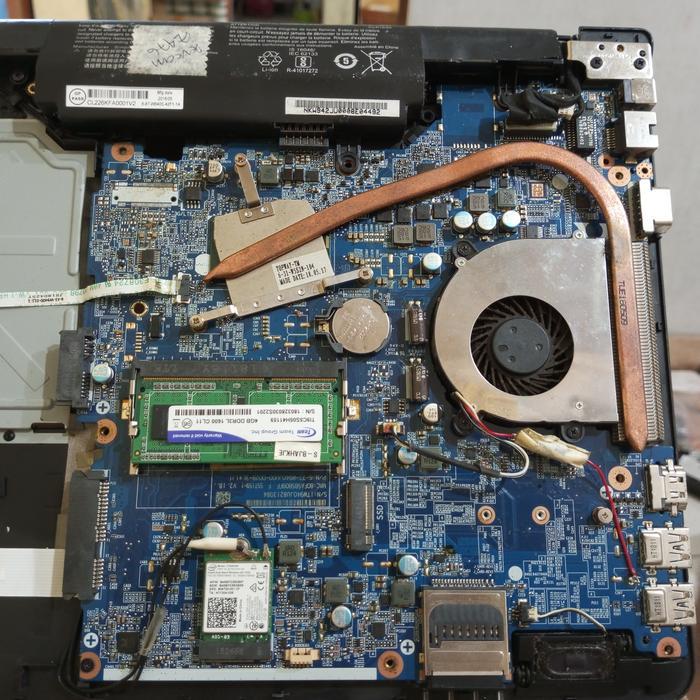 Jual motherboard mainboard laptop acer Z476 normal intel core i3