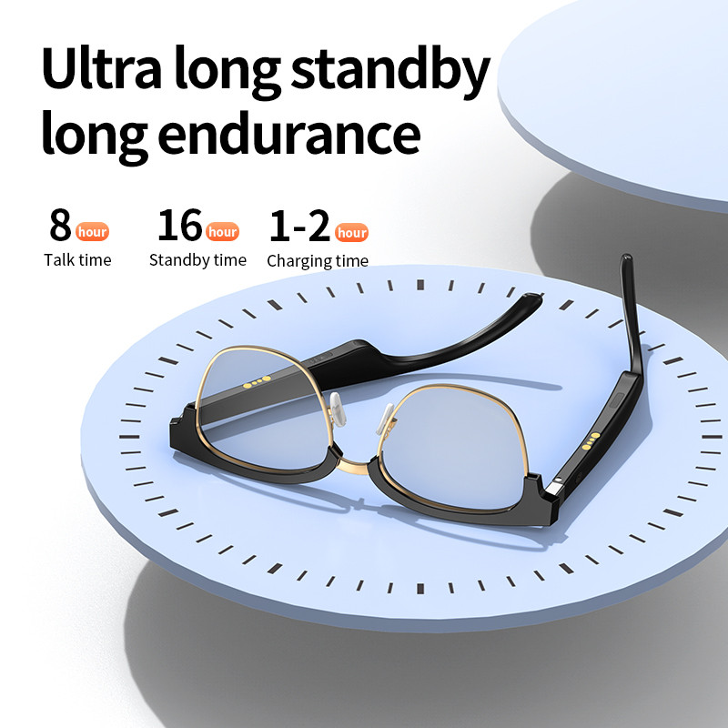 - Smart Glasses Wireless Bluetooth Headset Wireless Headphones Sports