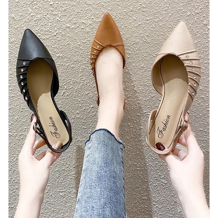 TERMURAH SH86 Sepatu Sandal Wanita Diamond Style Women Slippers Shoes