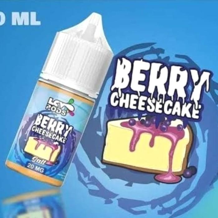 LCV PODS BERRY CHEESECAKE 30ML 20MG SALT BY LCV JUICE