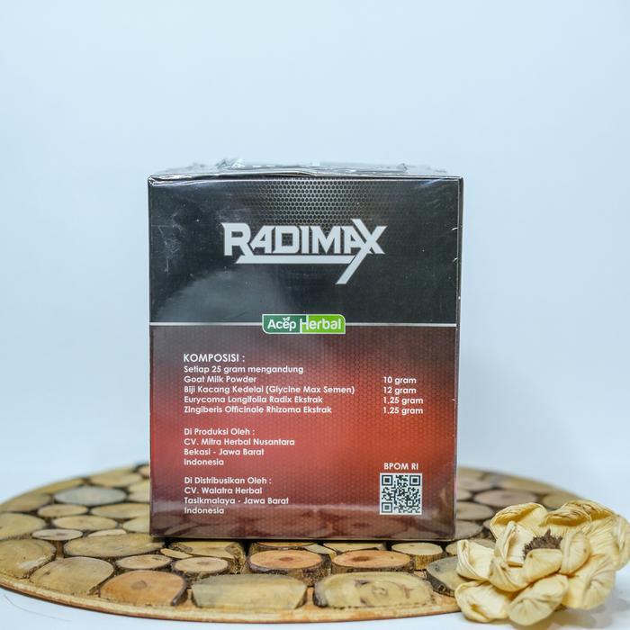 gym7- Kopi Radimax Original 1 Box Isi 10 Sachet Sudah Bpom Halal Mui