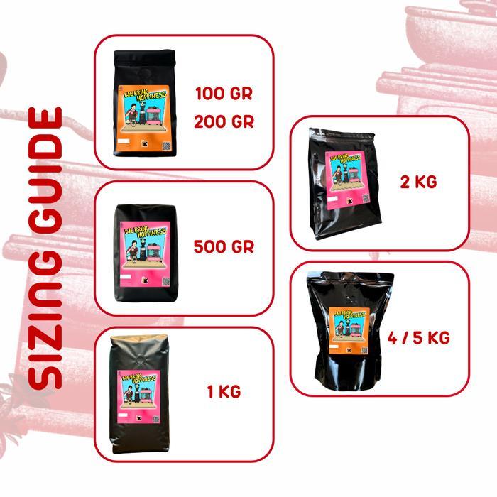 gym7- Biji Kopi Arabika Toraja 1 Kg