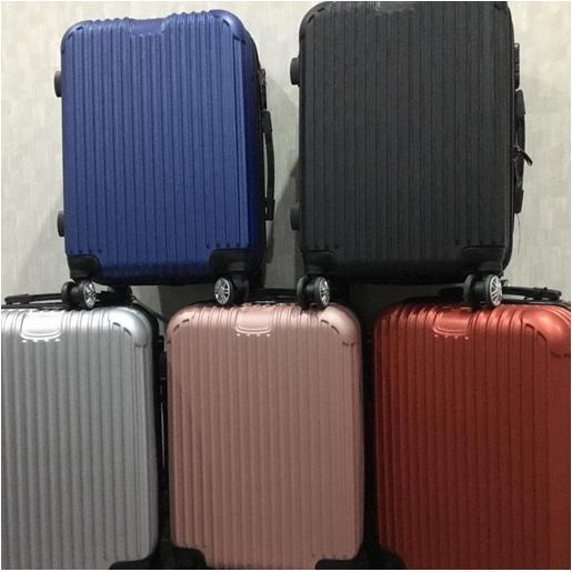 Koper Polo 20 Inch - Koper Koper Abs - Vertical Bawah Polos Garansi Original Asli