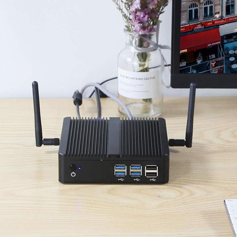 Xcy Fanless Mini Pc Intel Core I7 4500U I5 4200U Gigabit Ethernet