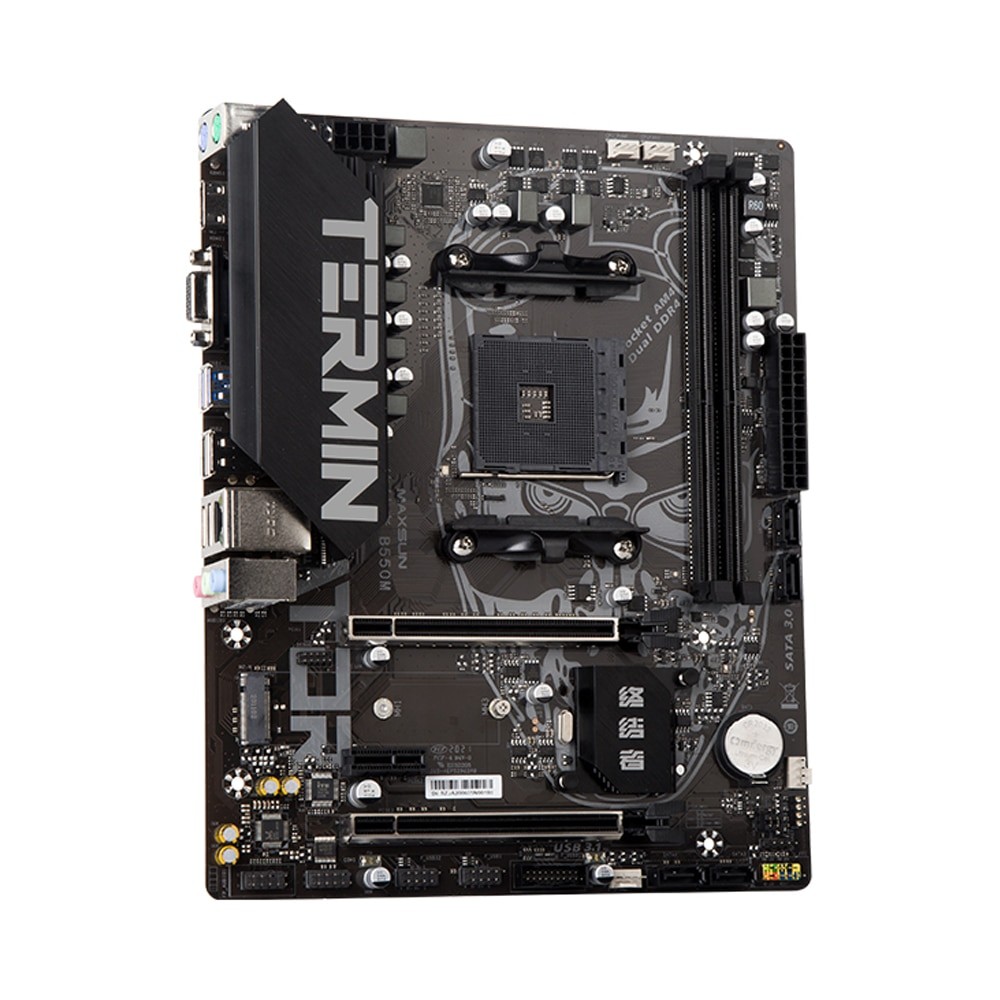 Maxsun Gaming Motherboard Set Terminator B550M With Cpu Amd Ryzen 5