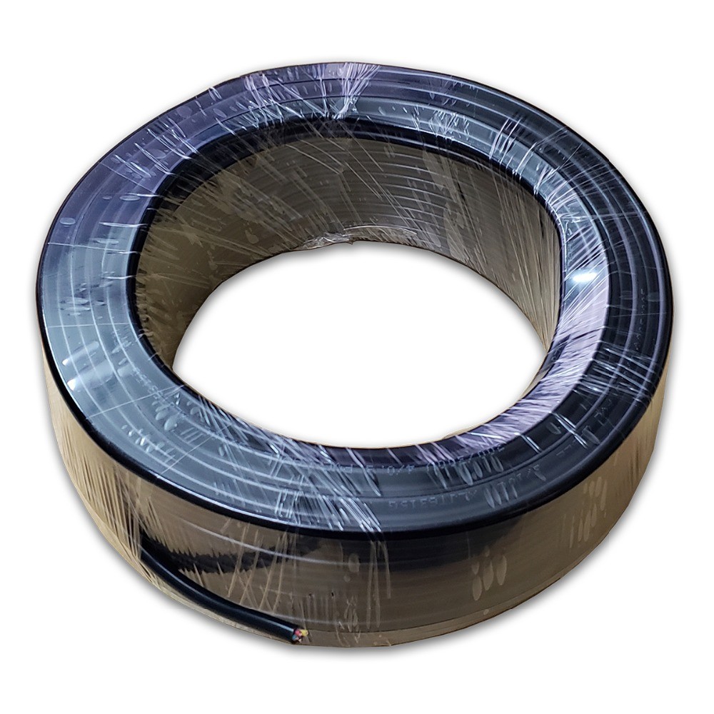 100Ft Kawat/Kabel Rvv 4 Konduktor Tembaga Telanjang Untuk Video