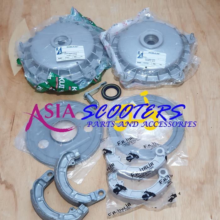 Tromol Set Ring 10 Vespa Super Vbb Upgrade