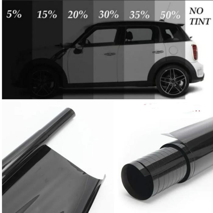 STIKER KACA FILM MOBIL STICKER JENDELA TEMPEL ANTI UV SINAR MATAHARI