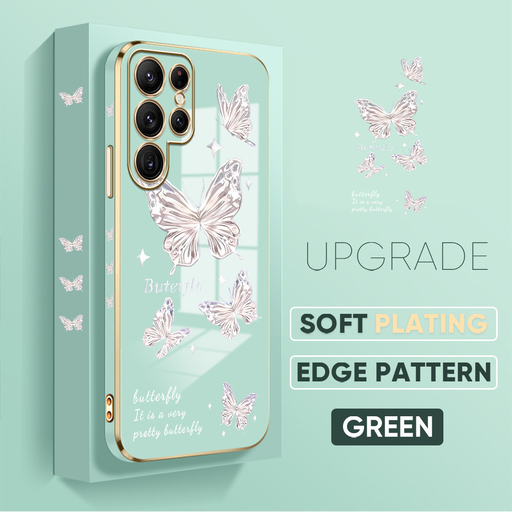 Casing Hp Untuk For Compitable With Samsung Galaxy S22 Ultra 5G Case Kesing Protect Phone A6-2179 DD