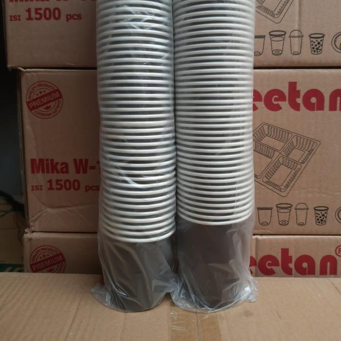 papercup/paper cup kopi/gelas kertas 6.5oz,8oz,9oz warna hitam polos -