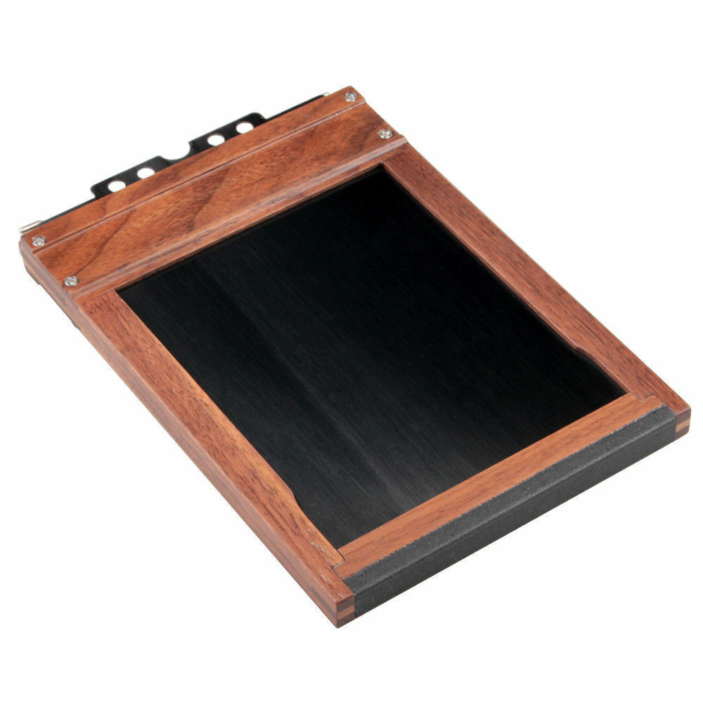 PROMO  4x5 Walnut Wood Sheet Film Holder for Shen Hao Zone VI Deardorff Tachihara Ebony Large Format