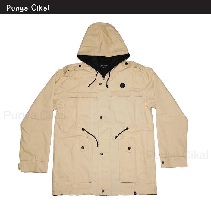 JAKET PARKA IWAN FALS (Hitam/Cream)