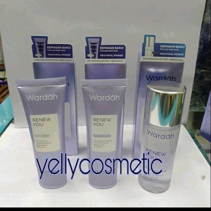 gss COD Wardah Renew You Penghilang kerutan ,Flek hitam dan pencerah kulit wajah