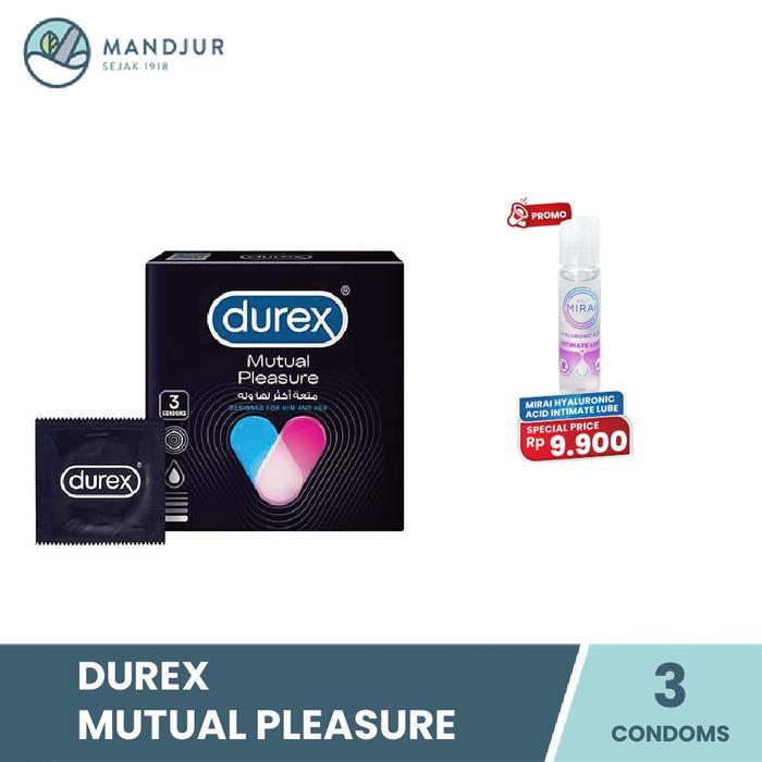 11wa- Kondom Durex Mutual Pleasure - Isi 3