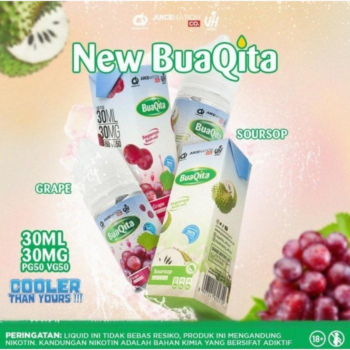 BUAQITA BLACKCURRANT SALT 30ML 30MG BY JUICENATION