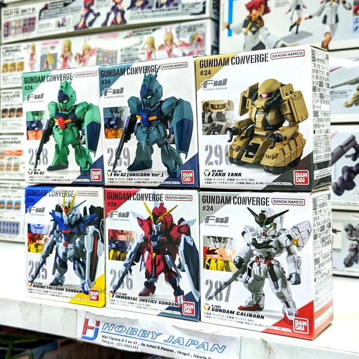 Fw Gundam Converge 24 Rising Freedom Immortal Justice Calibarn Re Gz Kode 1200