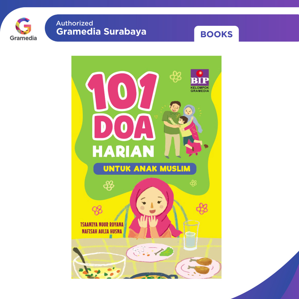 Gramedia Surabaya - 101 Doa Harian Untuk Anak Muslim