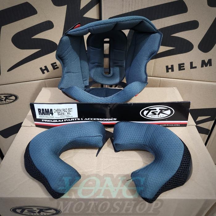 ASLI Busa Helm TSR Cheek Pad RAM 4 SET 100% PREMIUM PARTS READY STOCK