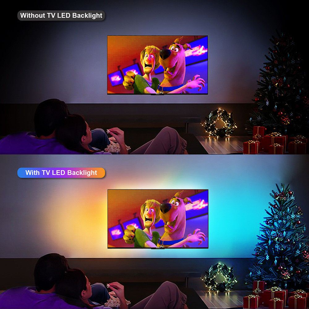 For Home Theater System 70-90Inch Tv Home Theater Ambient Pc Back