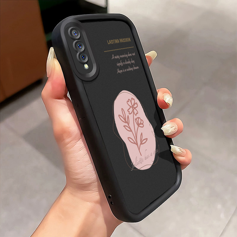 Casing Hp VIVO S1 VIVO S1 Pro Case Casing Menggambar Bunga pola Kasus HP Tangga Langit Mewah Silikon